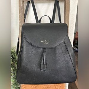 Kate Spade Cinch Backpack Pebbled Leather